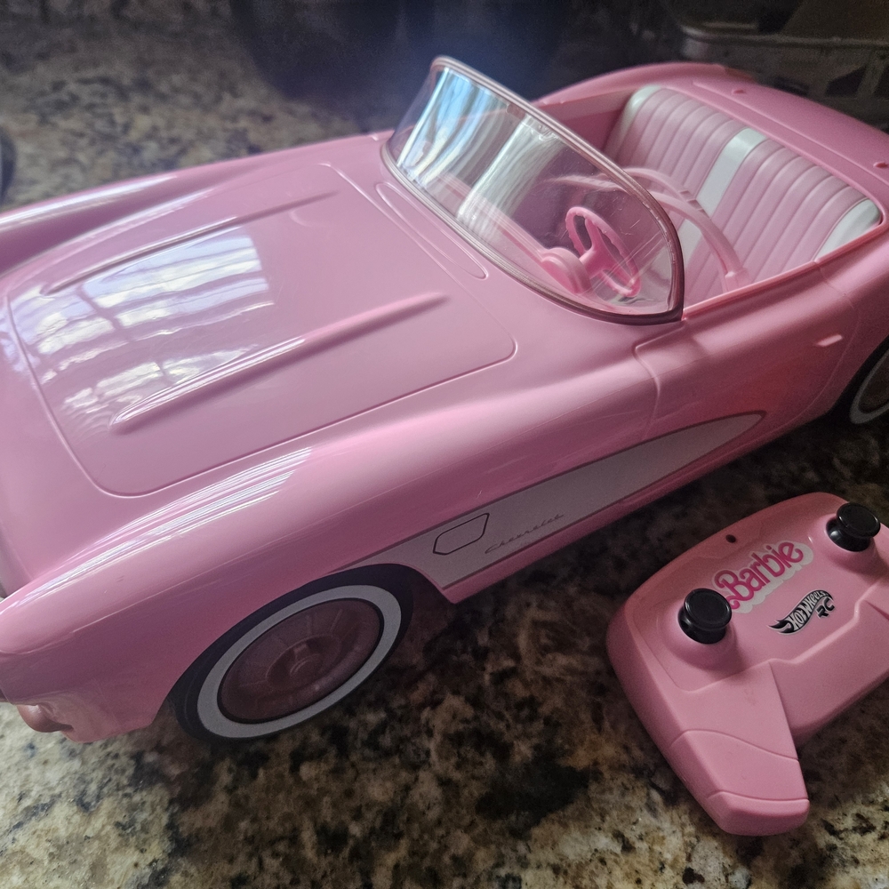 Barbie Pink Vintage Convertible Car